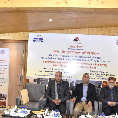 Workshop with the SCERT, Solan & stakeholder departments